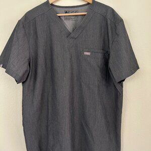 FIGS Scrub Technical Collection Shirt SZL Short Sleeve Double Pocket Medical